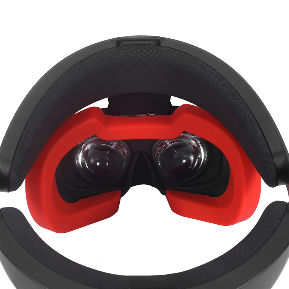 For Oculus Rift S Soft Silicone Eye Mask Cover Pad VR Headset Breathable Light Blocking Eye Cover Pad Spare Parts