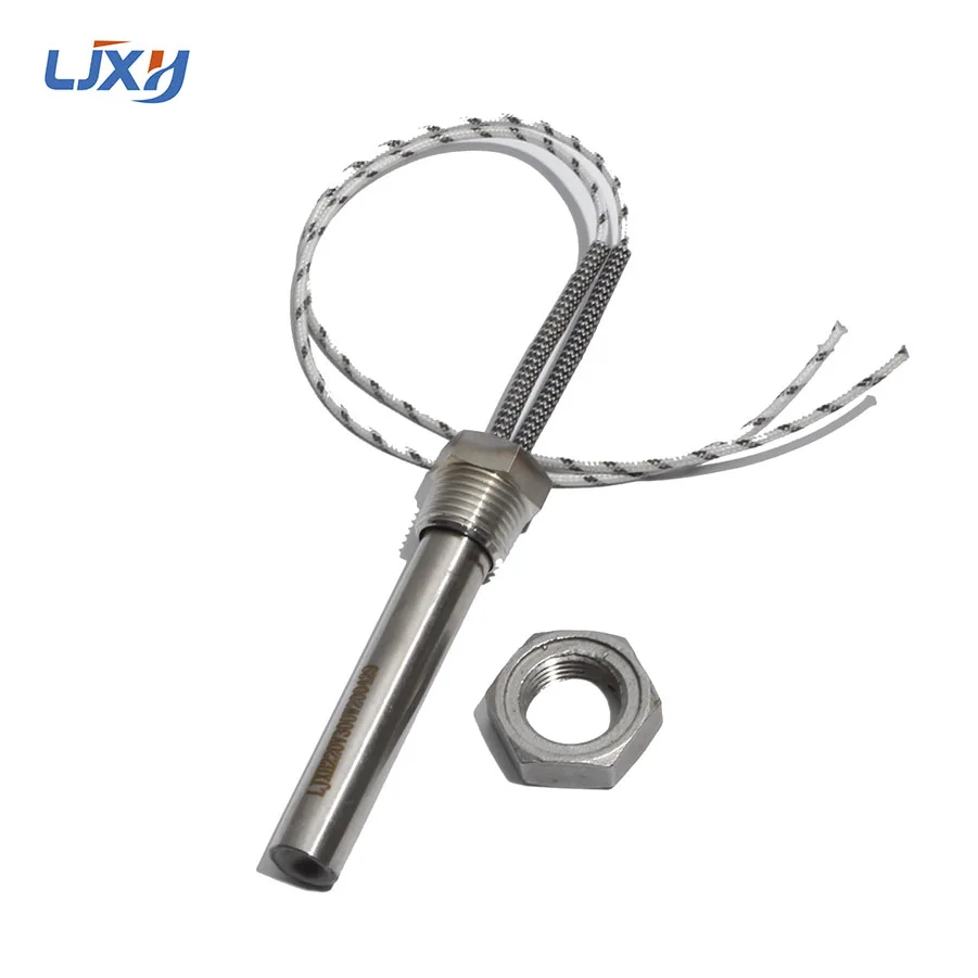 LJXH DN8 Gwintowany element grzejny do wody 8x100/150/200/250/300mm Rozmiar rury AC110V/220V/380V
