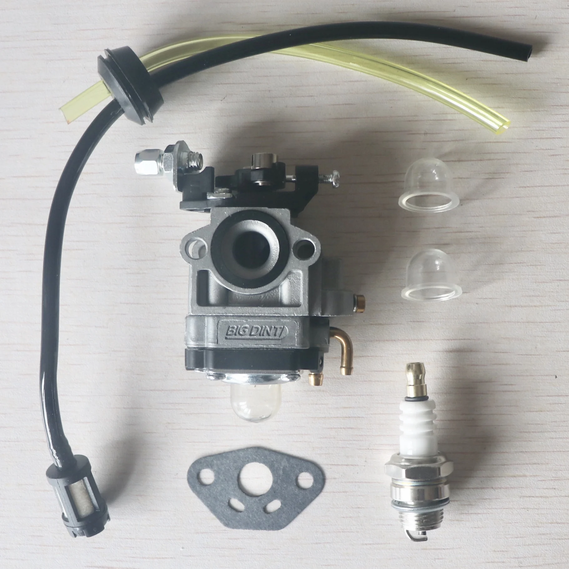 Diâmetro do Furo Carburador com Linha de Combustível Conjunto Filtro para 1e36f 1e32f 1e34f Cortador de Escova Aparador Grama 10 mm