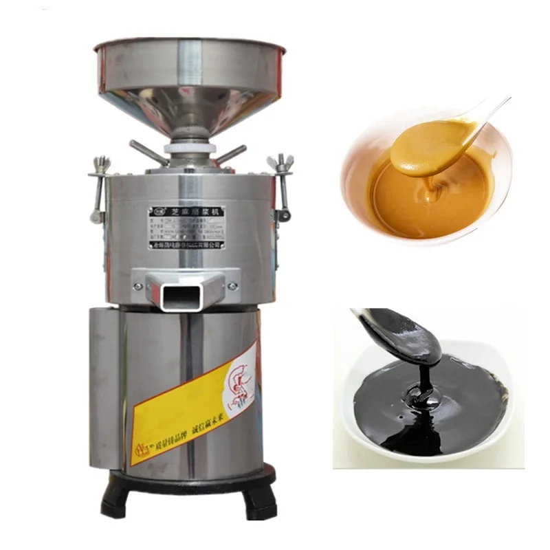 Commercial electric sesame sauce, peanut butter grinder, small household automatic grinder , refiner