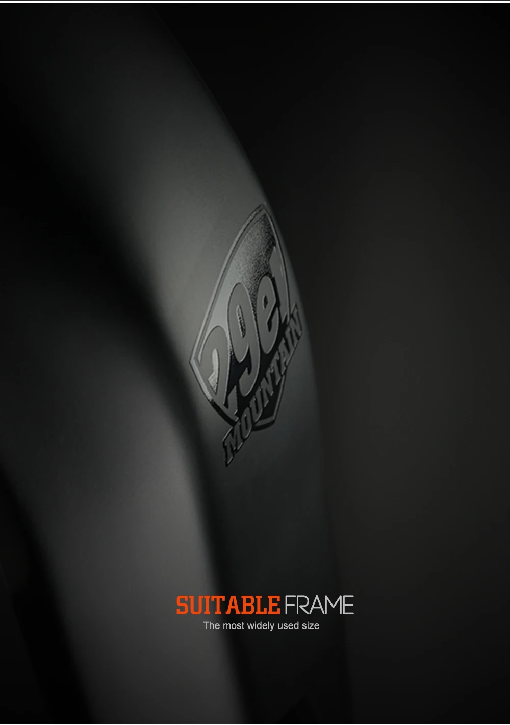 OG-EVKIN FK-007 29er 15x110mm Steckachse Schwarze Carbon-Mountainbike-Gabel 1-1/8-1-1/2' MTB-Gabeln Fahrradteile Fahrradzubehör – Detail 7