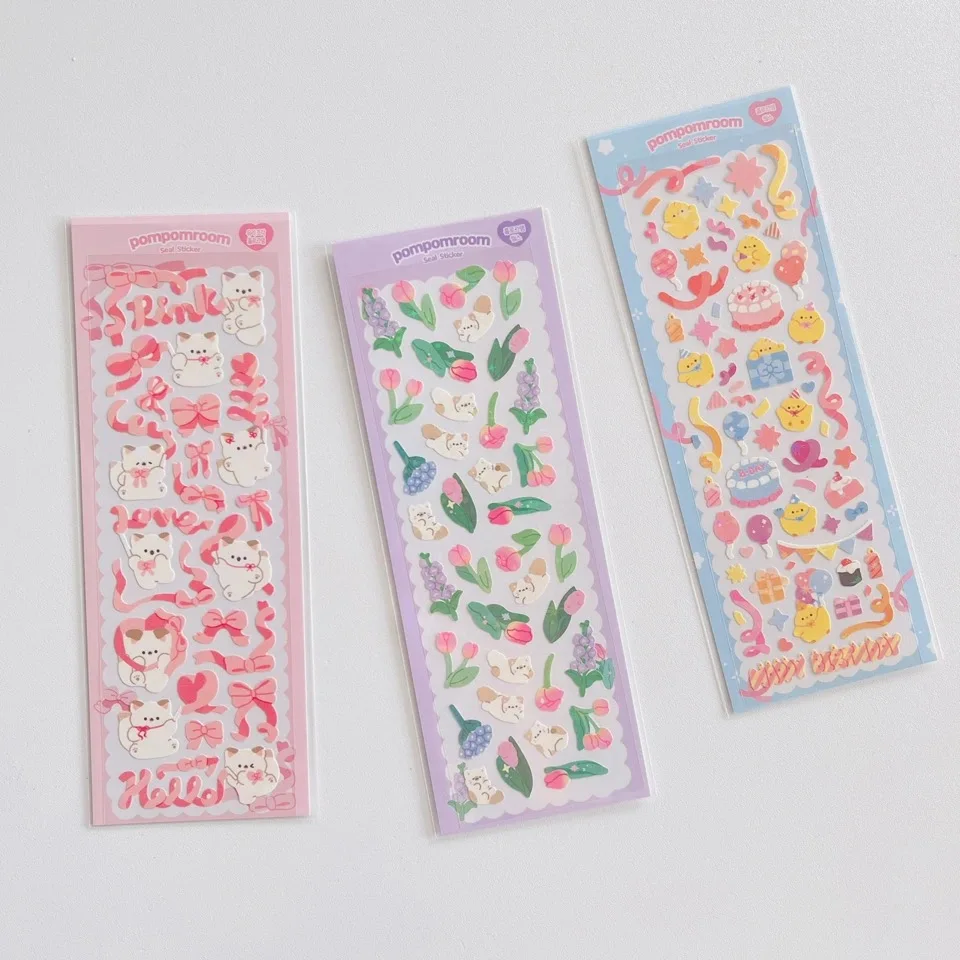 Pegatinas láser coreanas, calcomanías alfanuméricas para manualidades, manuales, álbum de recortes, papelería, regalo para parejas, pegatinas Kawaii