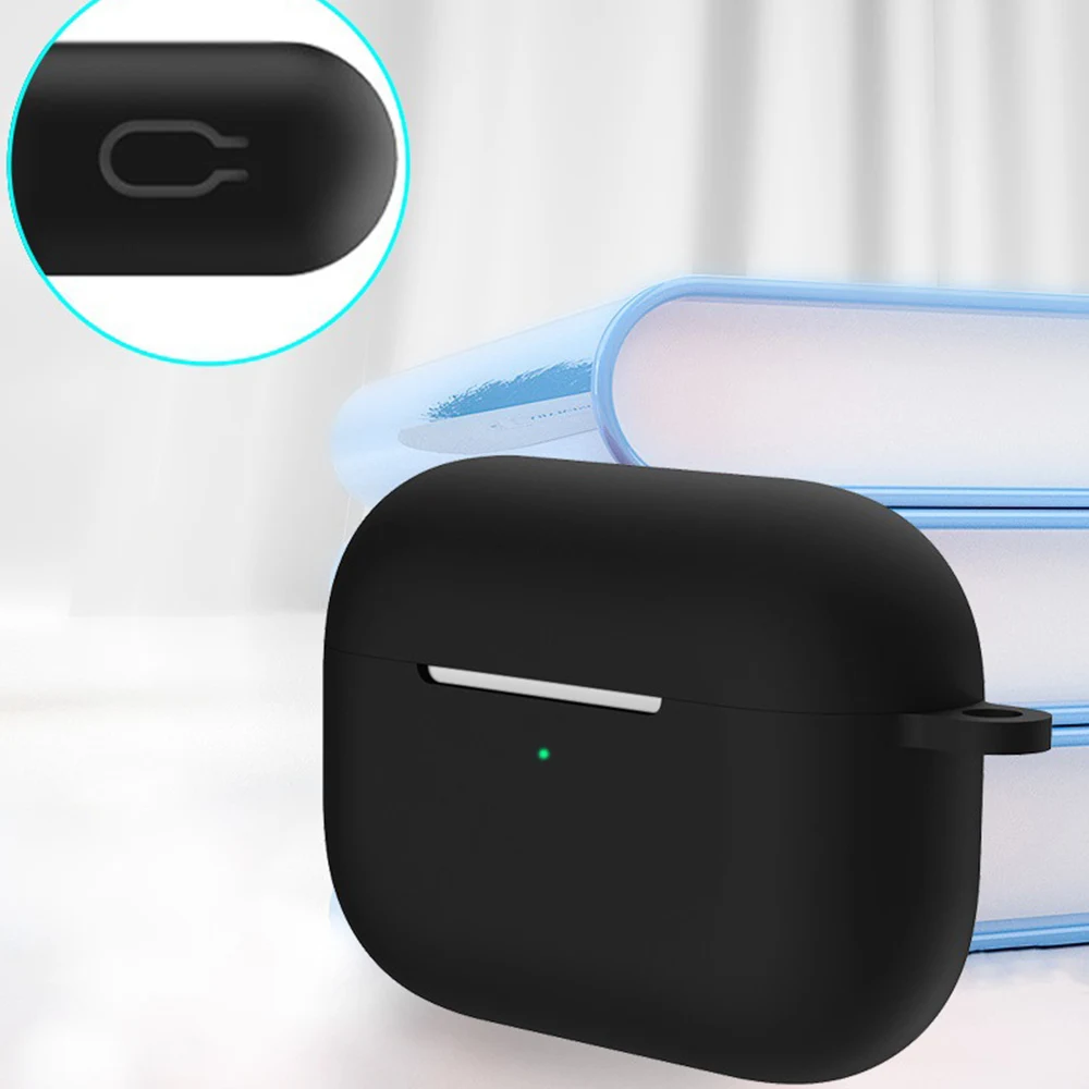 Silicone Cover For Apple Airpods Pro Wireless Bluetooth Headset Protective Case For Airpods 3 Protector box shell