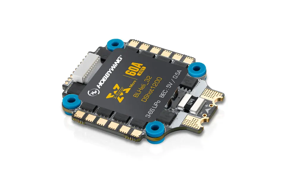 Hobbywing XRotor Micro 65A G2 4in1 ESC BLHeli-32 Dshot1200 5V BEC 3-6S Lipo 30.5X30.5MM Hole For FPV Racing Drone F7/F4 FC