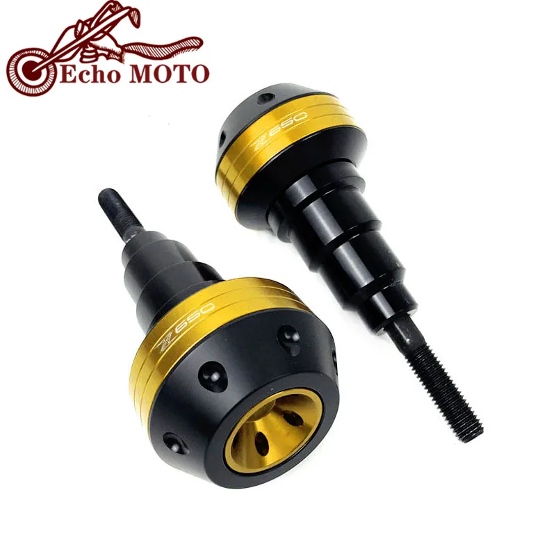 إطار حماية من السقوط للدراجات النارية ، واقي انسيابي مضاد للتصادم ، واقي وسادة حماية لـ Z650 nindja650-1500 ، شعار