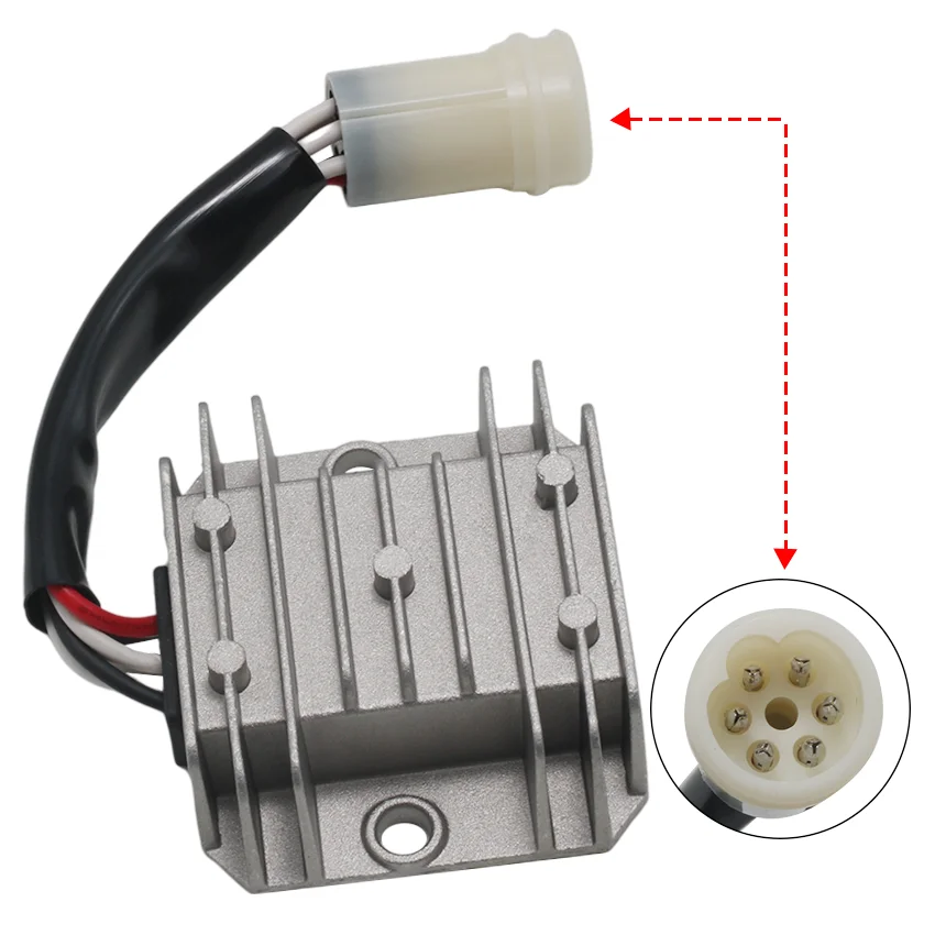59V-81960-A0 Motorcycle Regulator Rectifier For Yamaha YFM250 Moto-4 250 YFM350 YFM350FW Big Bear 350 4WD YFU1 Pro Hauler 229
