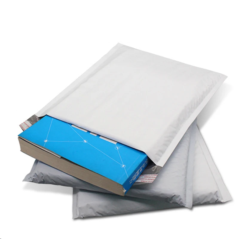 50Pcs Groothandel Bubble Zakken Zilvergrijs Bubble Mailers Grote Verzending Mailing Tas Gewatteerde Poly Mailer Business Supplies