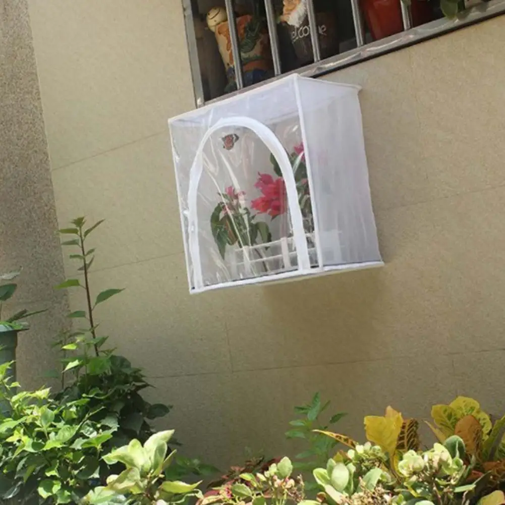 Insect Mesh Cage Butterfly Habitat Critter Observation Box Caterpillar Enclosure Double Zipper Insect Cage Insect Terrarium