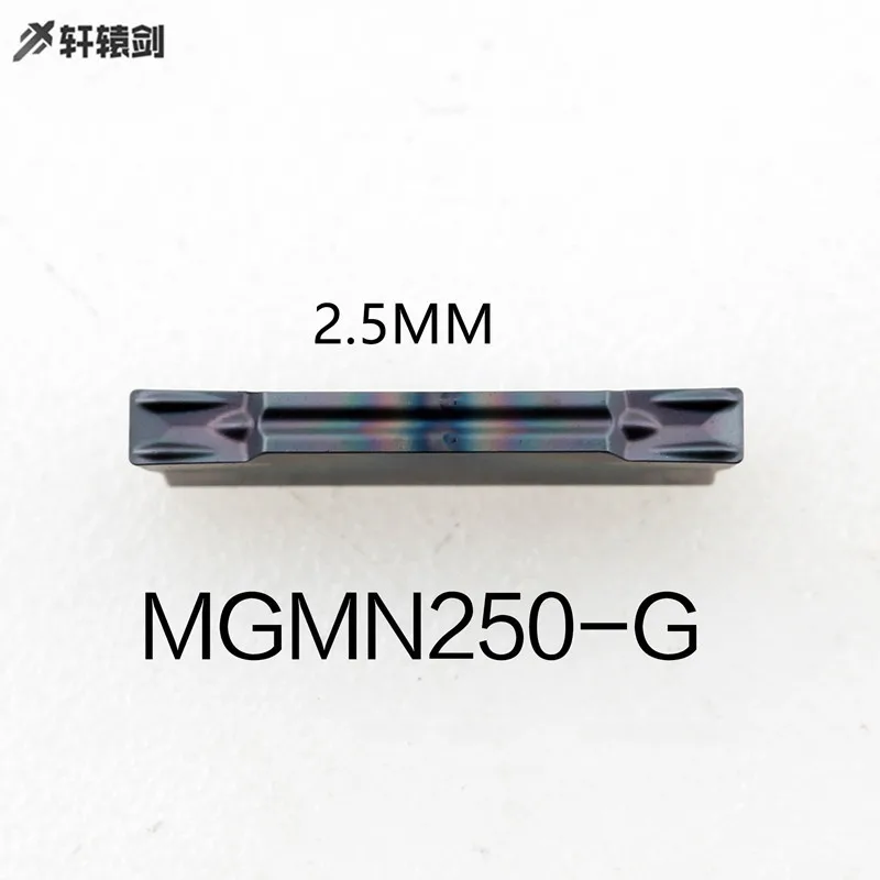 10 pz MGMN150-G 200-G 250-G 300-M 400-M 400-T XH1 acciaio temprato scanalatura parti di utensili da taglio tornio CNC