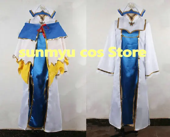 Goblin Slayer Priestess Clothes Cosplay Costume,Custom Size Halloween Wholesale