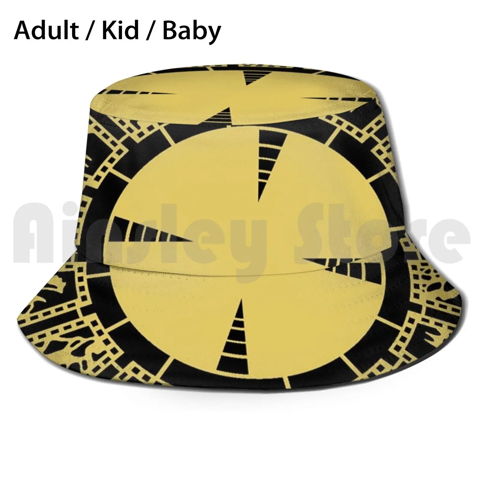 Lament Configuration Sun Hat Foldable UV Protection Hellraiser Pinhead Lament Configuration