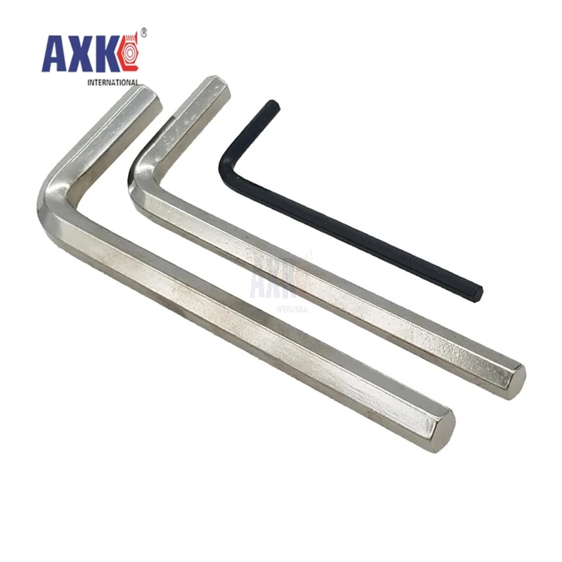 5-10pcs L shaped hex hexagon key allen wrench 0.9mm 1.5mm 2mm 2.5mm 3mm 4mm 5mm 6mm 8mm carbon steel allen key