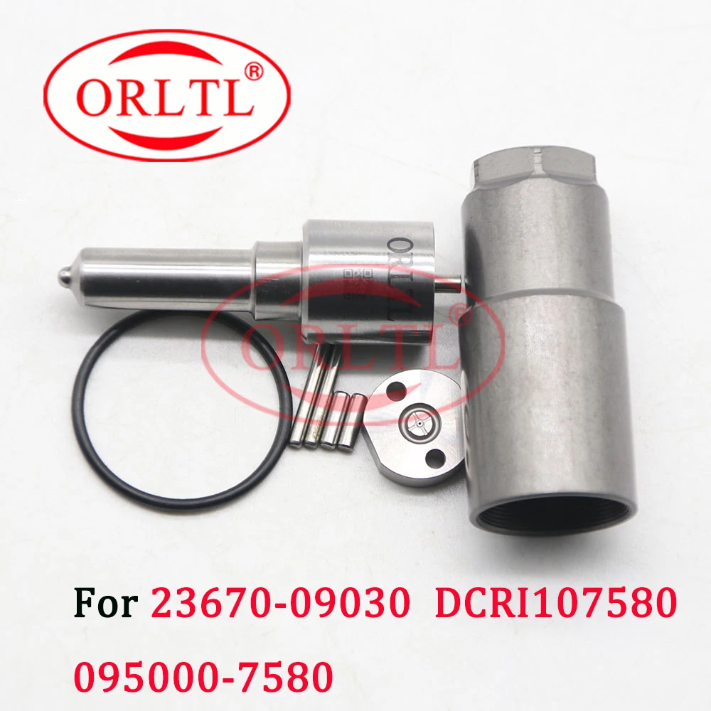 

ORLTL 23670-0G010 095000-7580 7581 Fuel Injector Repair Kits Nozzle DLLA150P815 Valve Plate for Toyota Injection 095000-5420