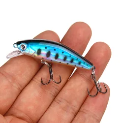 1pcs Sinking wobbler 3D Eyes Fishing Lure 5.5cm 6.7g Mini Minnow Artificial Hard Bait Crankbait Floating Fishing Tackle