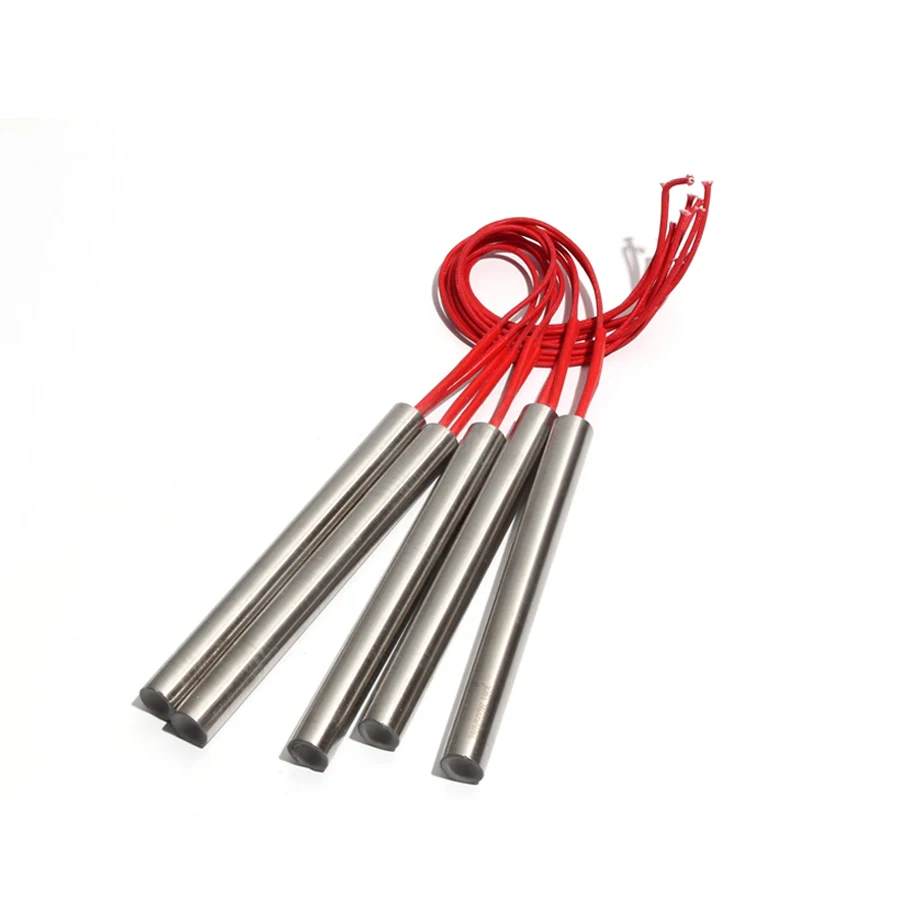 

5PCS 20mm 140~160mm 201SUS Tubular Heating Pipe 110/220/380V Cartridge Heater 700/720/750/770/800W Electric Element