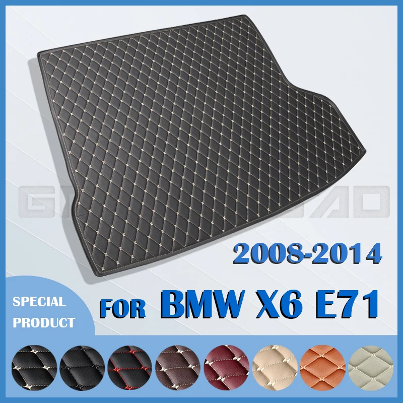 

Car trunk mat for BMW X6 E71 2008 2009 2010 2011 2012 2013 2014 cargo liner carpet interior accessories cover