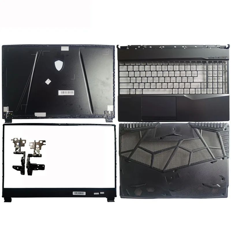 For MSI GP65 GE65 GL65 Rear Lid TOP case laptop LCD Back Cover/ laptop LCD Bezel Cover/Palmrest COVER/Bottom case/LCD Hinges L&R