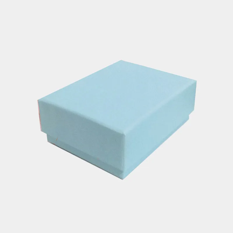 

Blue Paper Box For Jewelry Free Shipping Wholesale 50pcs/Lot 8.5*6.5*3.3cm Ring Necklace Pendant Jewellery Gift Packaging Boxes