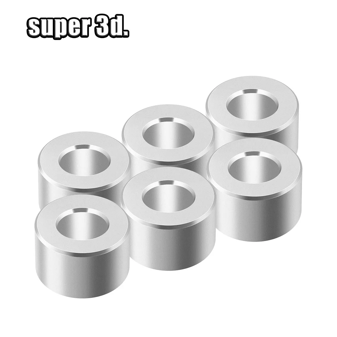 10/20 Stück 3D-Druckerteile Openbuilds Aluminium-Abstandshalter V-Nut-Isolationssäule Separate Säule Quarantäne Bohrung 5 mm Riemenscheibe – Detail 2