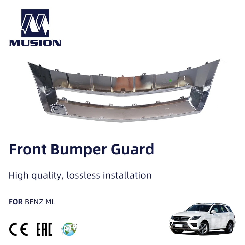 OE1668858625 Abs Plastic Front Bumper Protector Chrome Trim Strips Good Quality  Auto Parts From China Factory Musion