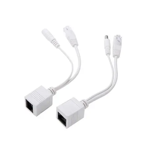 

1PCS Power Over Ethernet Passive PoE Adapter Injector + Splitter Kit PoE Cable diy electronics