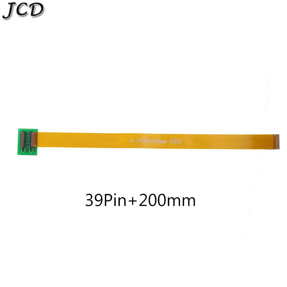 JCD 39 Pin to 39Pin 0,3mm шаг удлинитель адаптер Длина 20-200mm 60mm 120mm 100mm с FFC FPC Гибкий плоский кабель