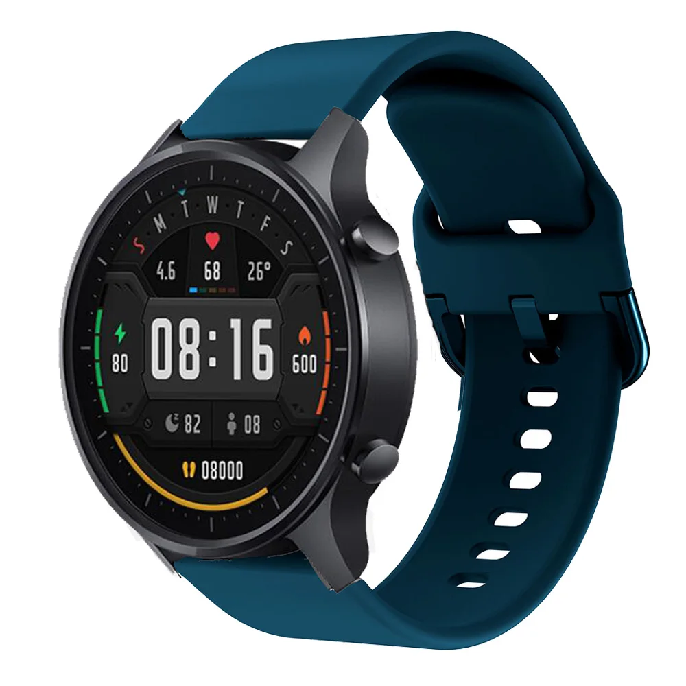 For Xiaomi Watch Color MI Smart Watch Color Strap Replacement Silicone Watchbands 22mm Watch Band