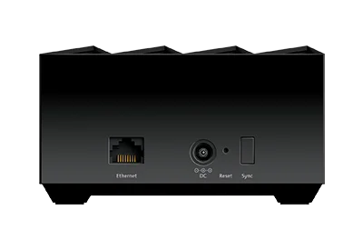 NETGEAR MK62 Nighthawk Whole Home Mesh WiFi 6 System AX1800 Router with 1 Satellite Extender,Coverage up to 3000sq.ft 25+Devices