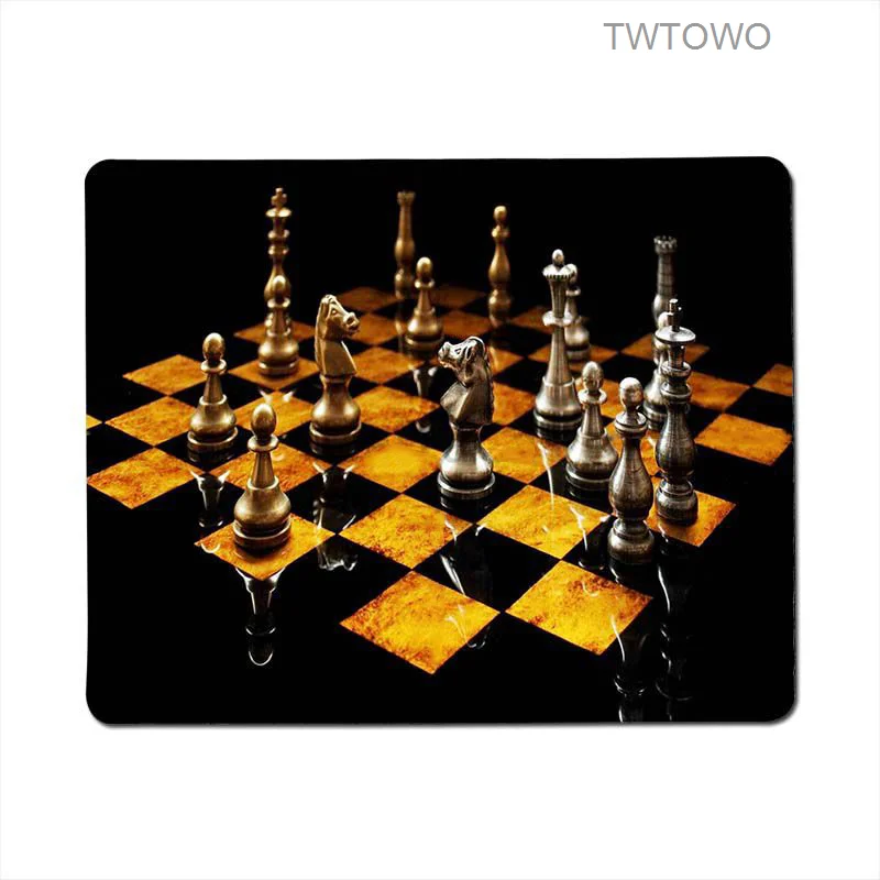 Office Chess Mouse Rubber Keyboard Mat Desk Mat Durable Non-slip Small Size Mouse Pad Hot Sale