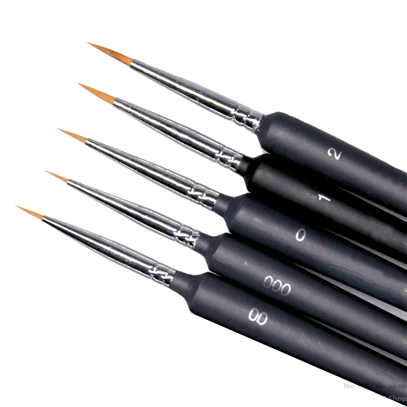 Gancho Linha Percolação Pen, Modelagem Apontou Escova para Gundam Model Making, Hobby DIY Coloring Tool