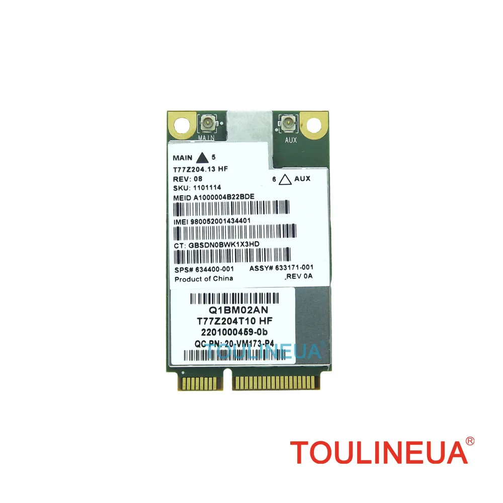 MC8355 Gobi3000  3G WWAN Card HSPA+ Module network card WCDMA for HP sps 634400-001 2170p 2560p 8460p 8560w 4540s 6460b 6570b