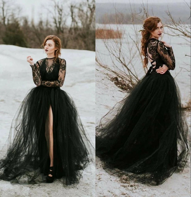 Vintage shops black bridesmaid dresses