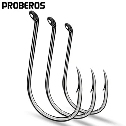 PROBEROS Fishing Hook 8299 Octopus Series HC-72A High-carbon steel fishhook Saltwater Bass 1/0#-6/0# Hook