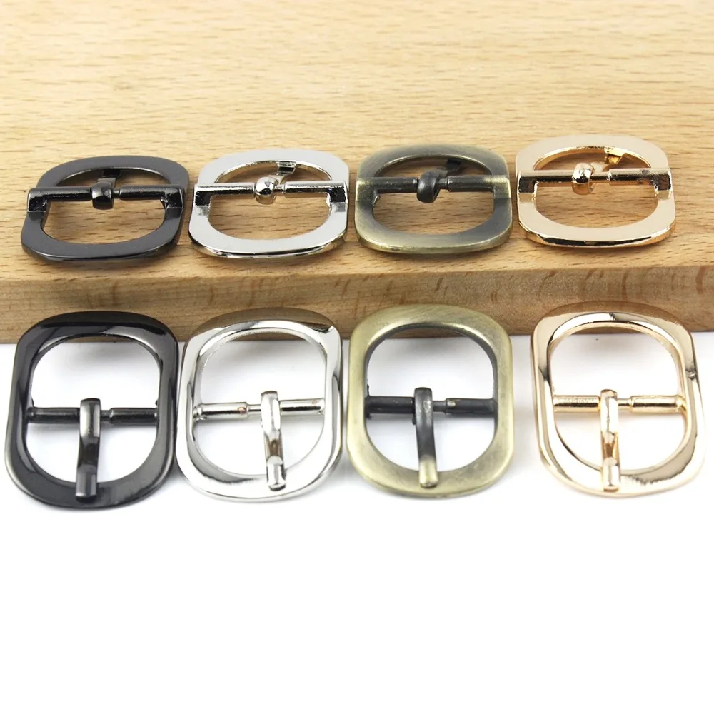 Metal Tri Glide Belt Buckle Middle Center Bar Single Pin for Leather Craft Bag Strap Garments bridle halter Harness adjustment