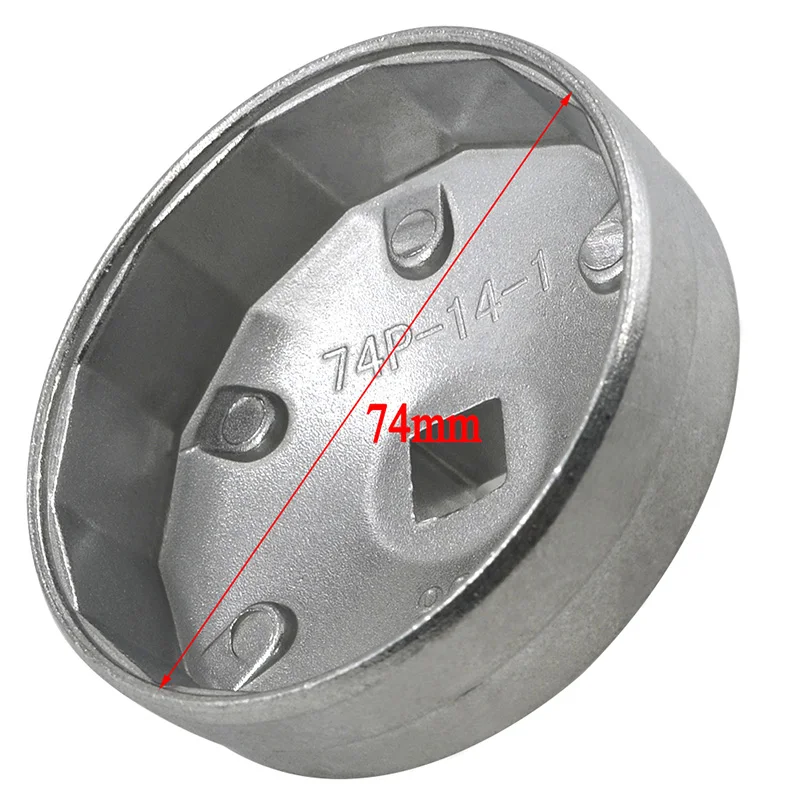 Motorcycle 901 / 902 / 903 Type 14 Cap Style Oil Filter Wrench 65mm / 67mm / 74mm Inner Diameter For Honda Kawasaki Yamaha Suzuk