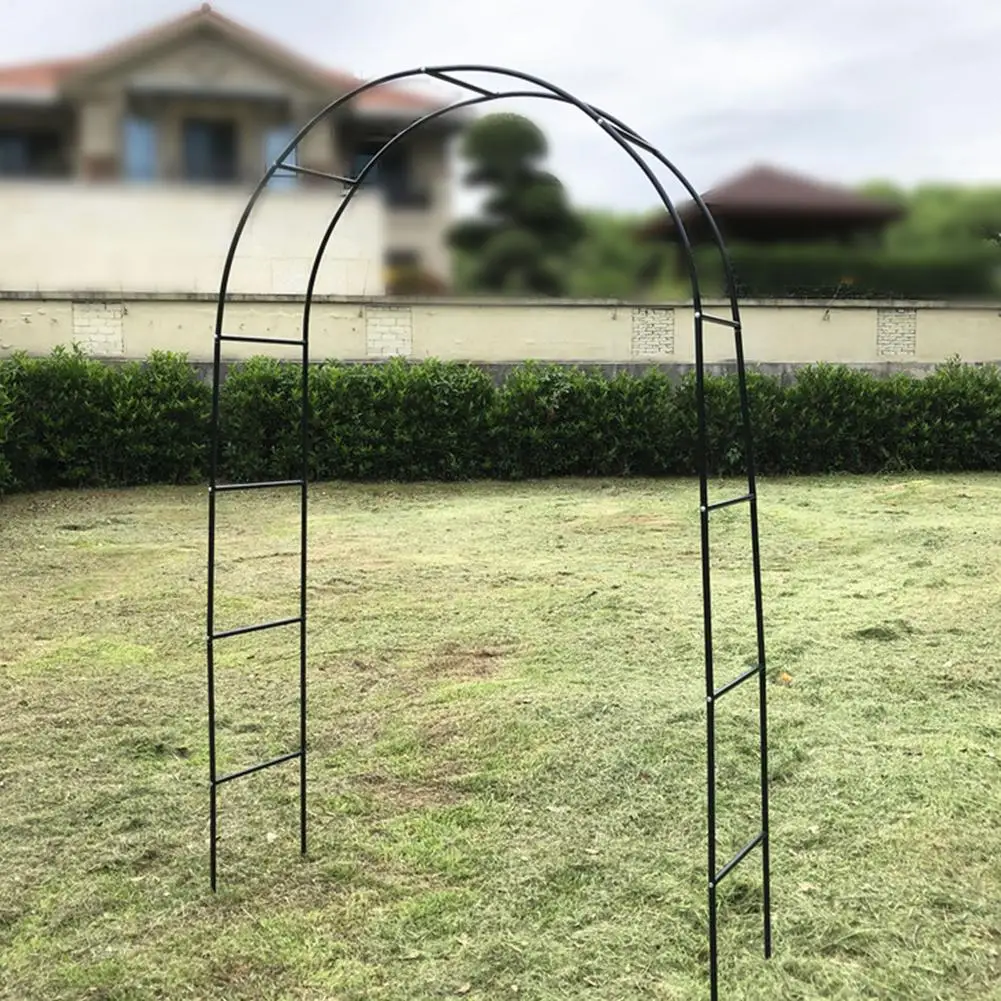 

Metal Wedding Arch Garden Climbing Plant Support Trellis Arch Tand Flower Frame For Marriage Birthday Party Garden Decoration