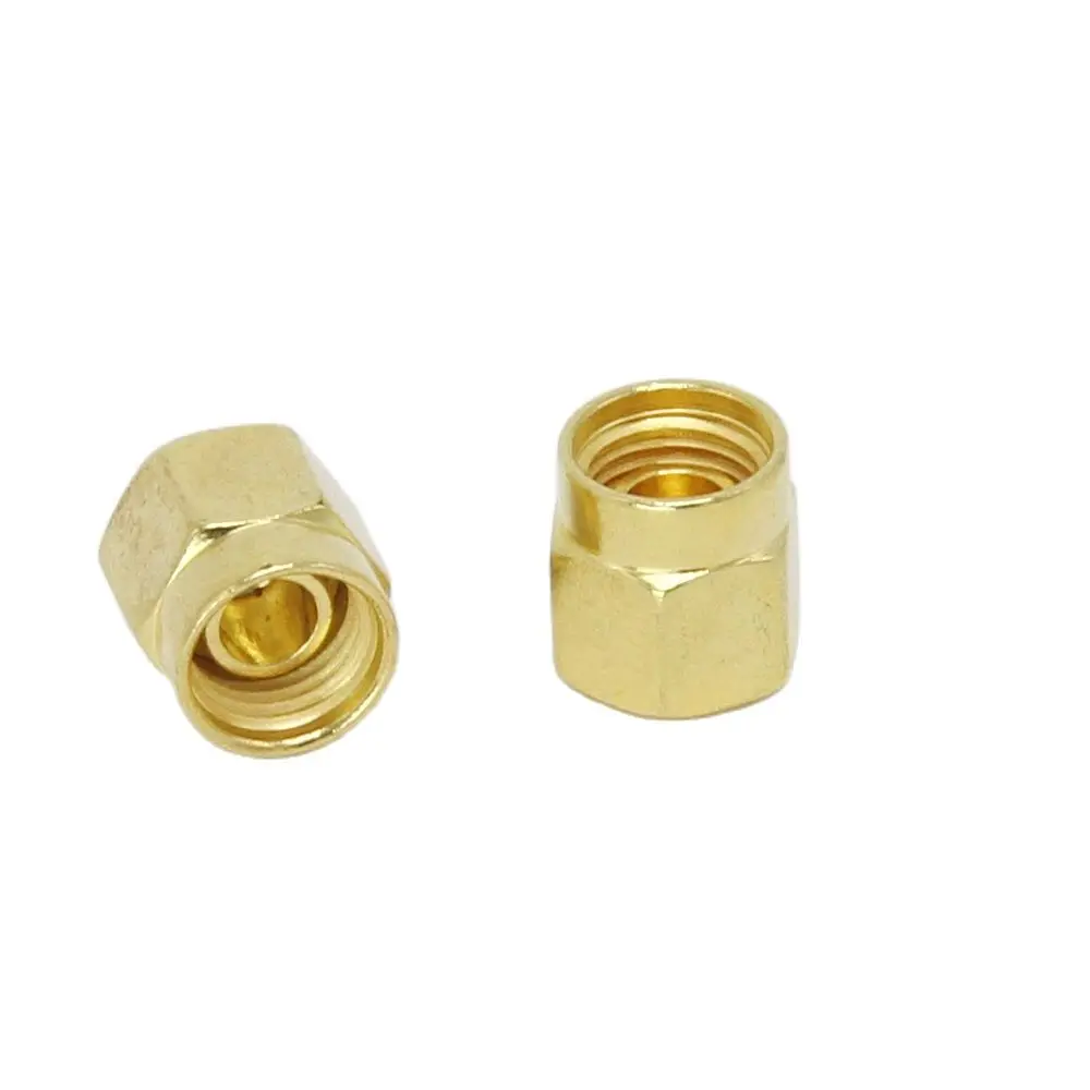 SMA Protective Cover Gold Plate SMA Dust Cap For SMA End Plug 10pcs/lot