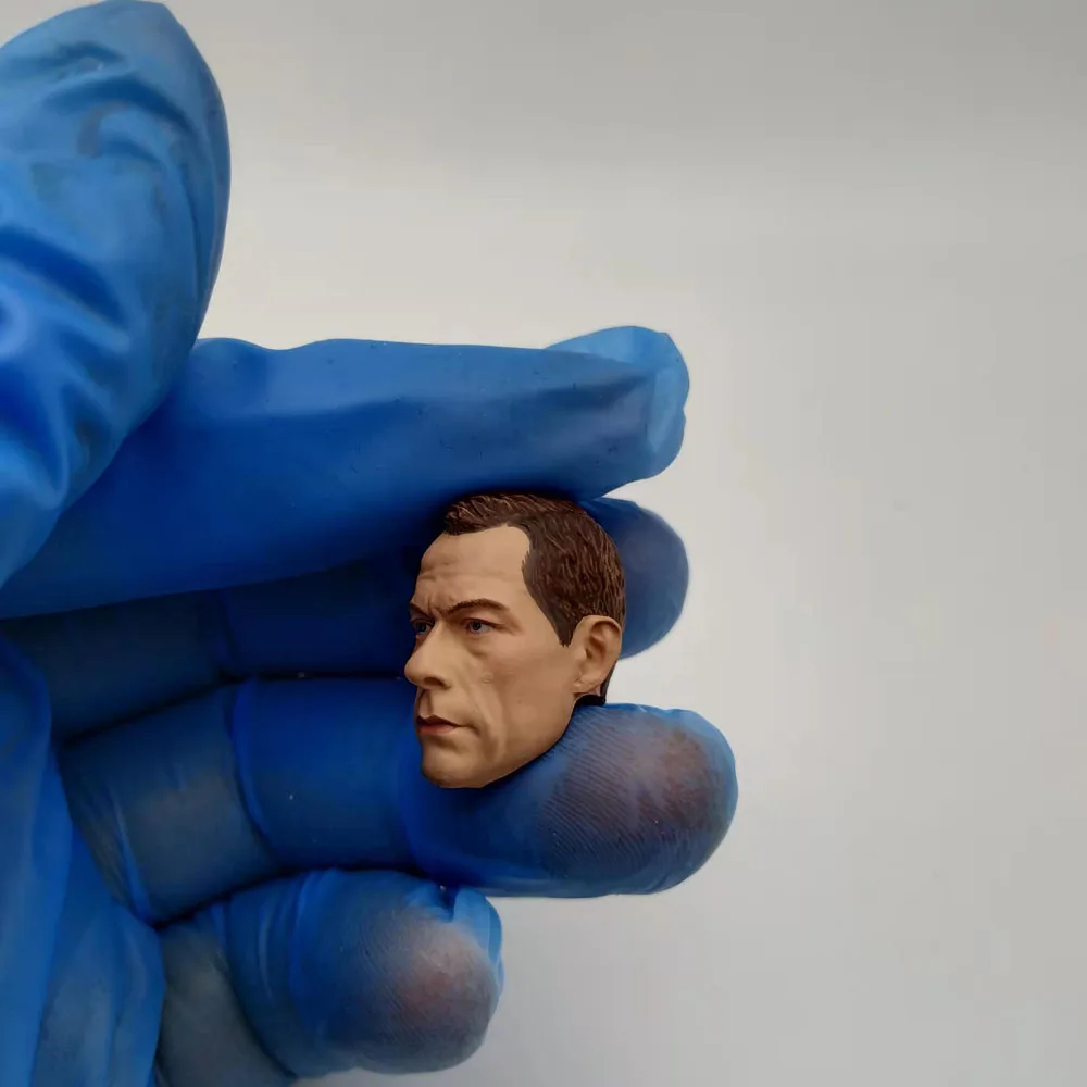 1/12 Scale Jean-claude Van Damme Head Sculpt for 6in Action Figure Toy Presale