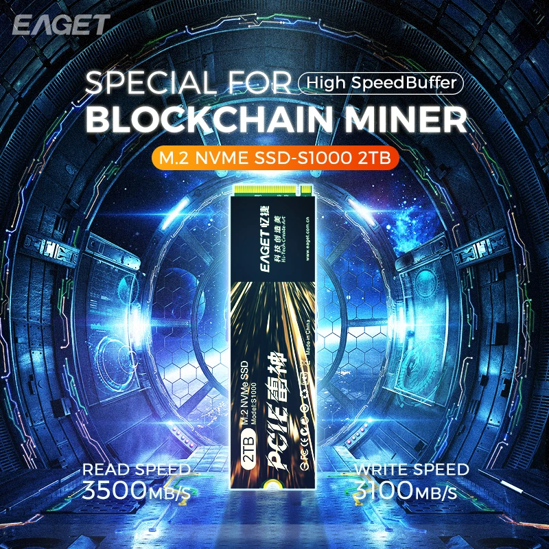 Внешний жесткий диск EAGET S1000 SSD, внешний жесткий диск SSD, внешний жесткий диск hd для ноутбука, твердотельный накопитель, интерфейс M.2