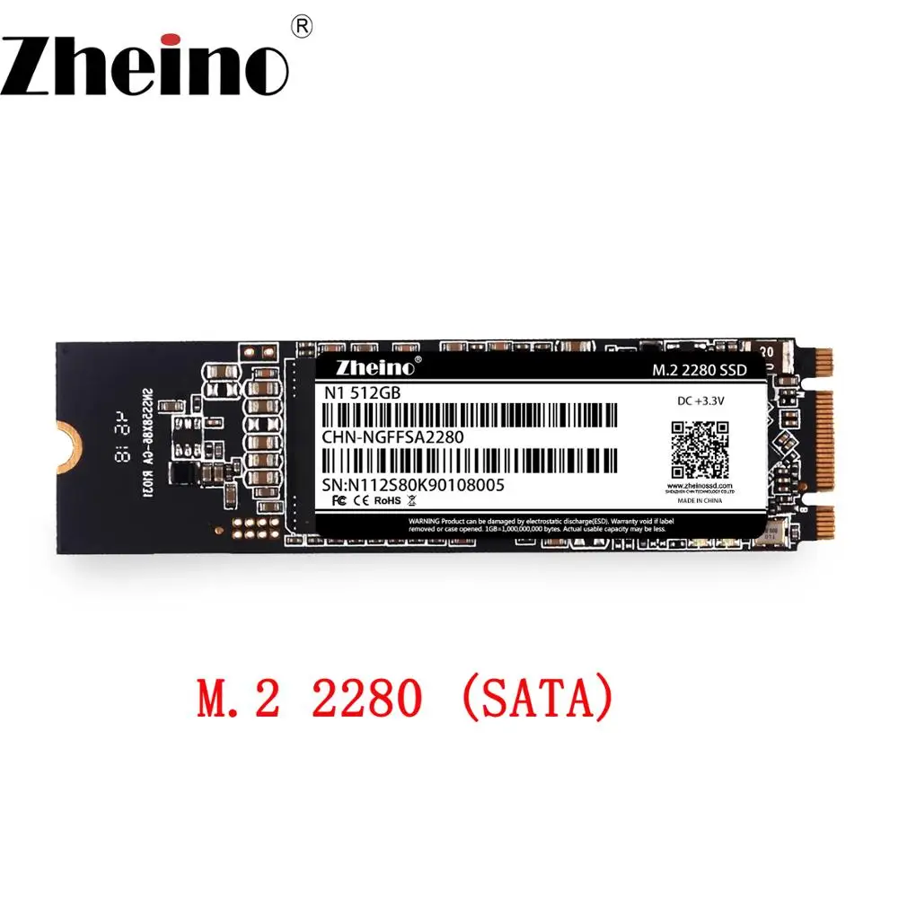 Zheino SSD NGFF M.2 128GB 256GB 512GB 1TB SSD M.2 PCIe SSD 2242 2260 2280 SSD Hard Drive for laptop