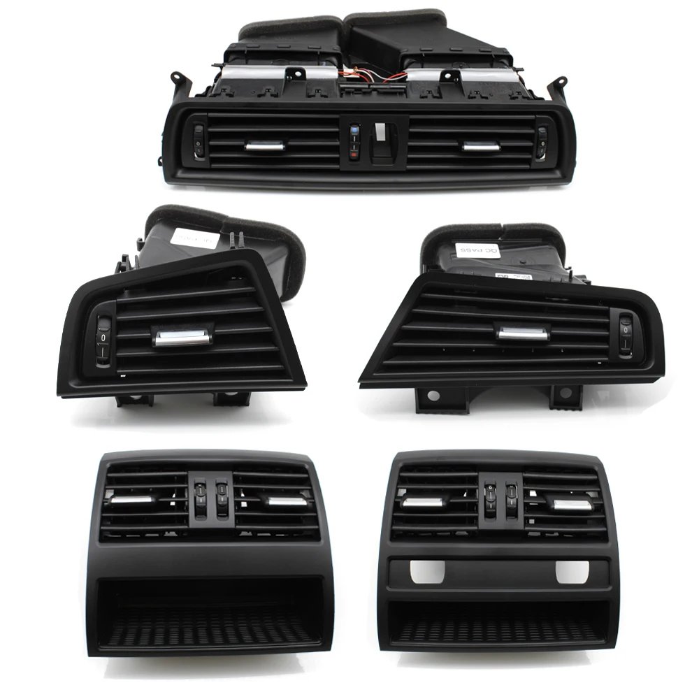 Original Black Air Conditioner AC Vent Assembly Replacement For BMW 5 Series F10 F11 64229166885 64229166883 64229166884