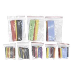 164pcs Heat Shrink Tube Kit Shrinking Assorted Polyolefin Insulation Sleeving Heat Shrink Tubing Wire Cable 8 Sizes