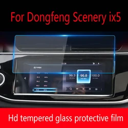 For Dongfeng Scenery ix5 2021 10.25inch GPS navigation central control screen Tempered Glass protection film Car interior sticke