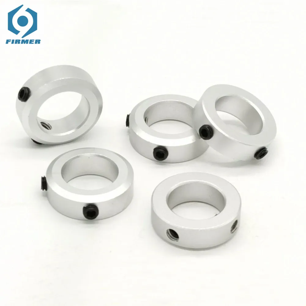 1pc Retaining ring Stop screw type Retaining ring shaft retainer locator SCCAW aluminum alloy with screws