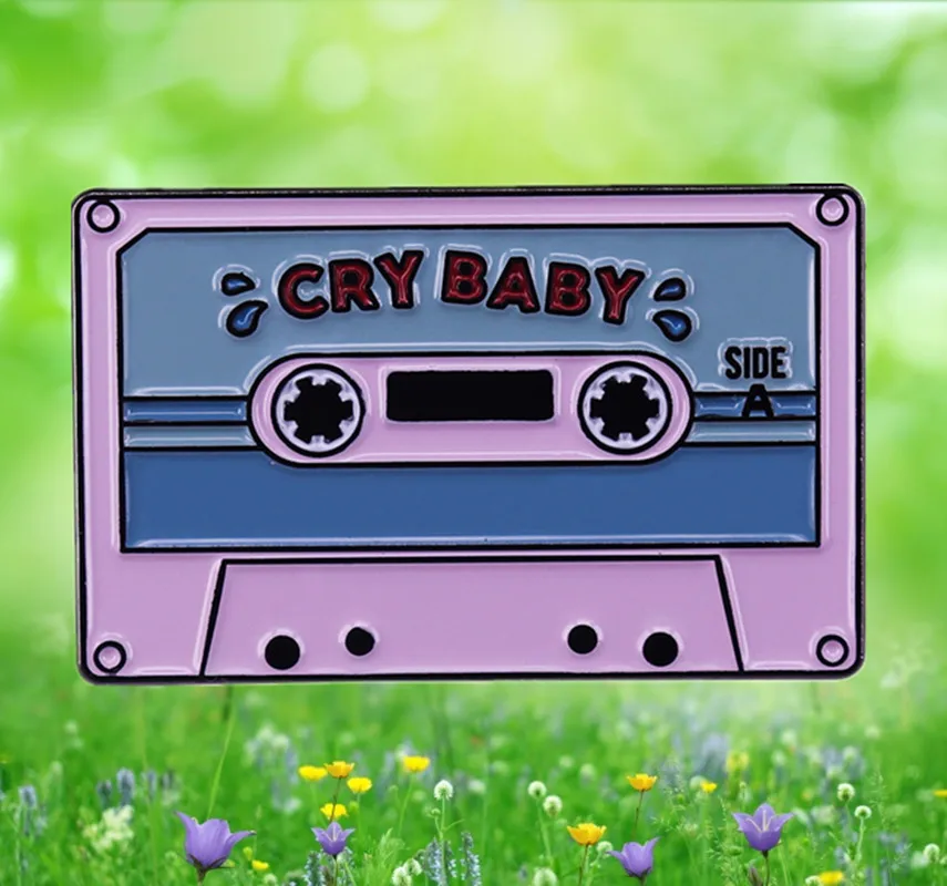 Melanie Martinez Album Sippy Cup Pity Party Soap Mix Cassette Tape Enamel Pin K-12 pop singer brooch Music Gift