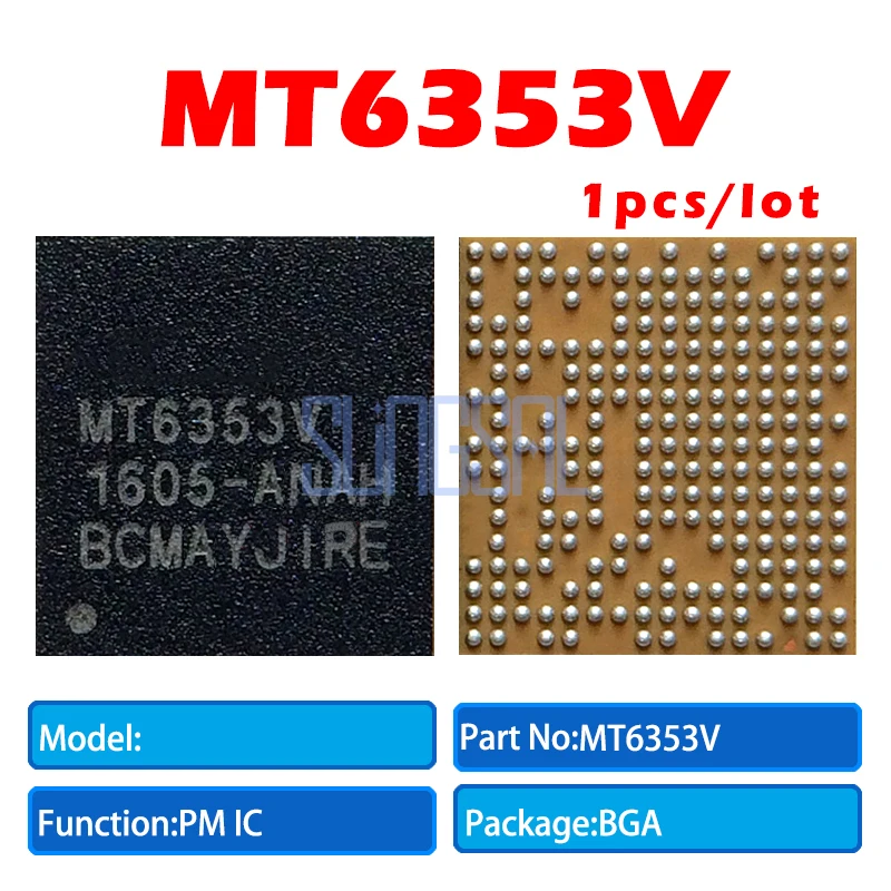 1pcs/lot 100% Original MT6353V MT6353 BGA Power Supply PM IC chip PMIC