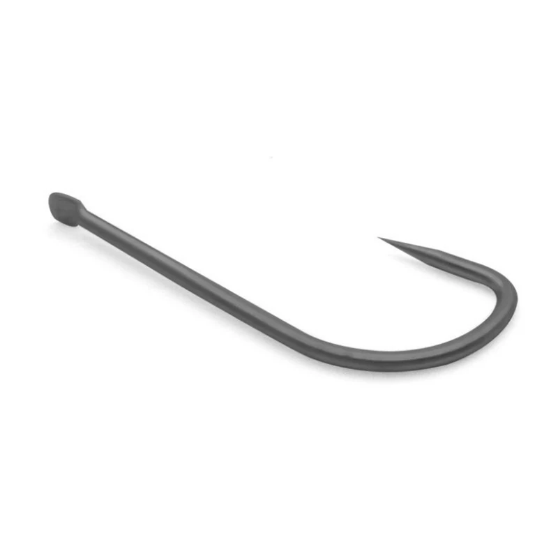 DYGYGYFZ 10pcs/set 1#-8# Fishing Hook Barbed Hook Carp Feeder Imported Material Carbon Steel Barbed Hook