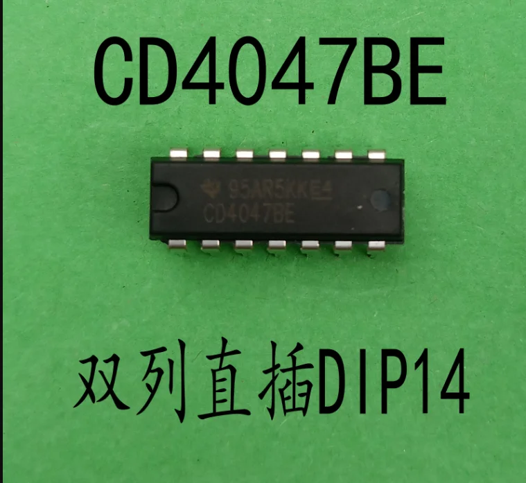 

Mxy 10 шт. CD4047BE DIP14 CD4047 DIP 4047BE Новый и оригинальный IC