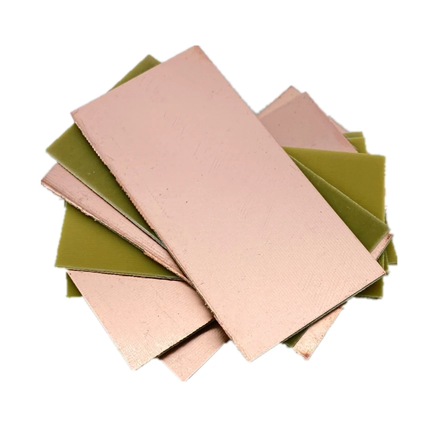 5 pcs PF PCB 5*10cm Single Side Copper Clad plate DIY PCB Kit Laminate Circuit Board 5x10cm 50x100x1.5mm