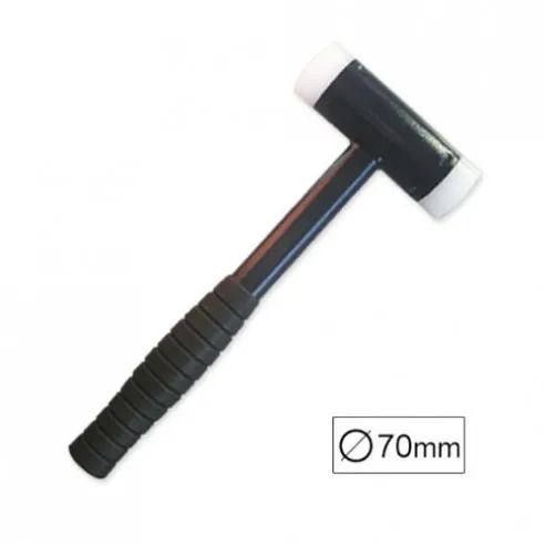 JBM 52427 nylon anti-bounce hammer ø 70mm